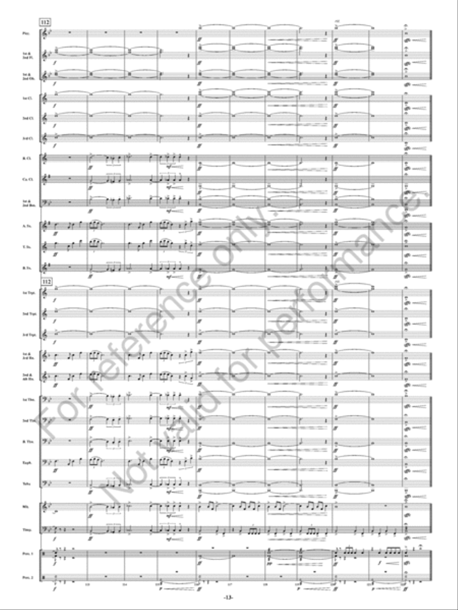 The Greatest Generation Concert Band scores gallery preview page 14