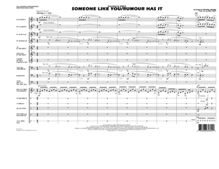 Book cover for Someone Like You/Rumour Has It - Full Score