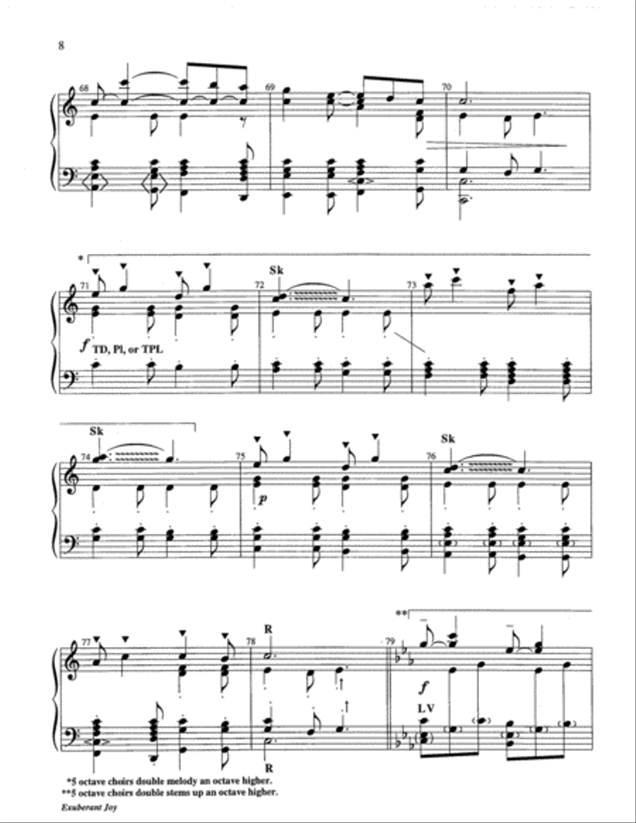 Exuberant Joy Exuberant Joy 5-Octaves scores gallery preview page 17