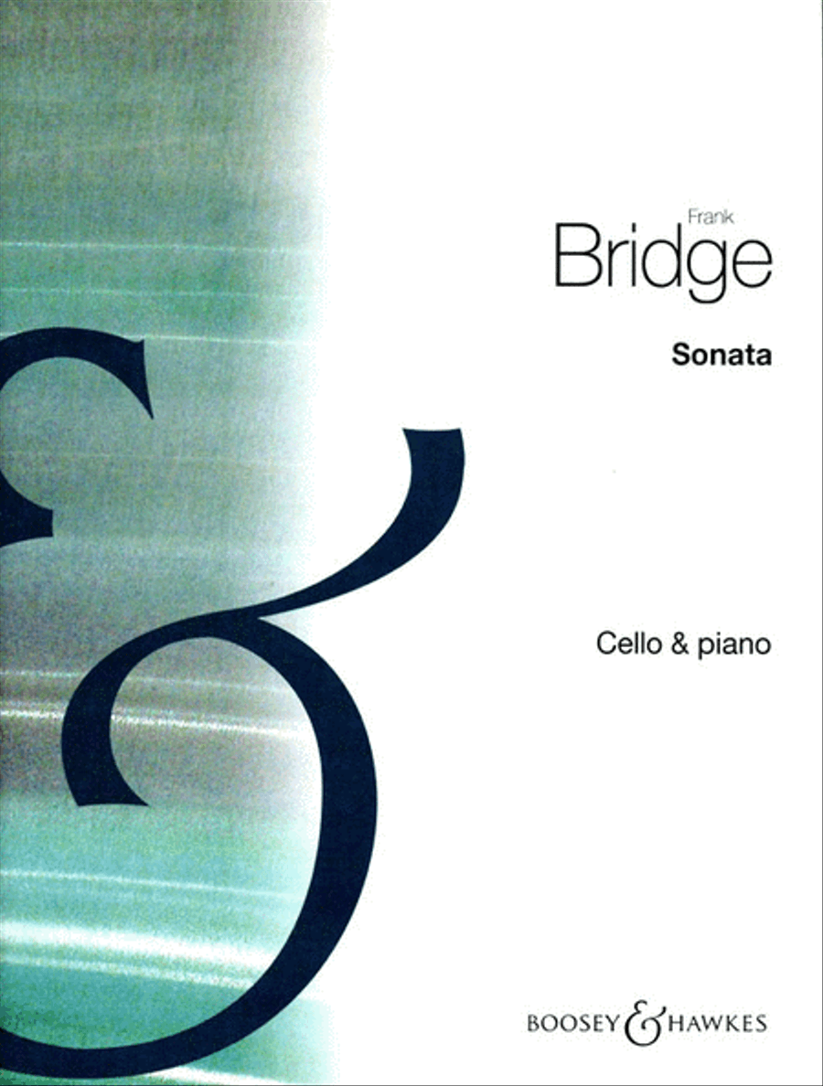 Sonata by Frank Bridge Piano Accompaniment - Sheet Music