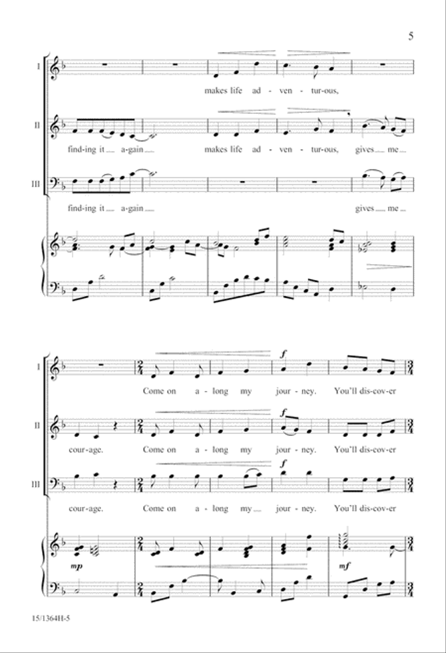 I Am the River 3-Part scores gallery preview page 6