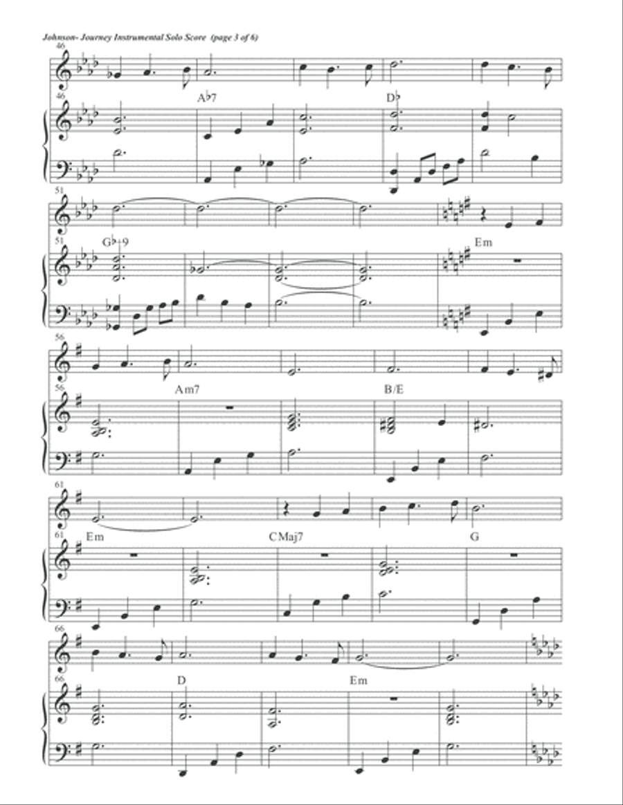 Journey Inst. Solo Score Violin scores gallery preview page 5