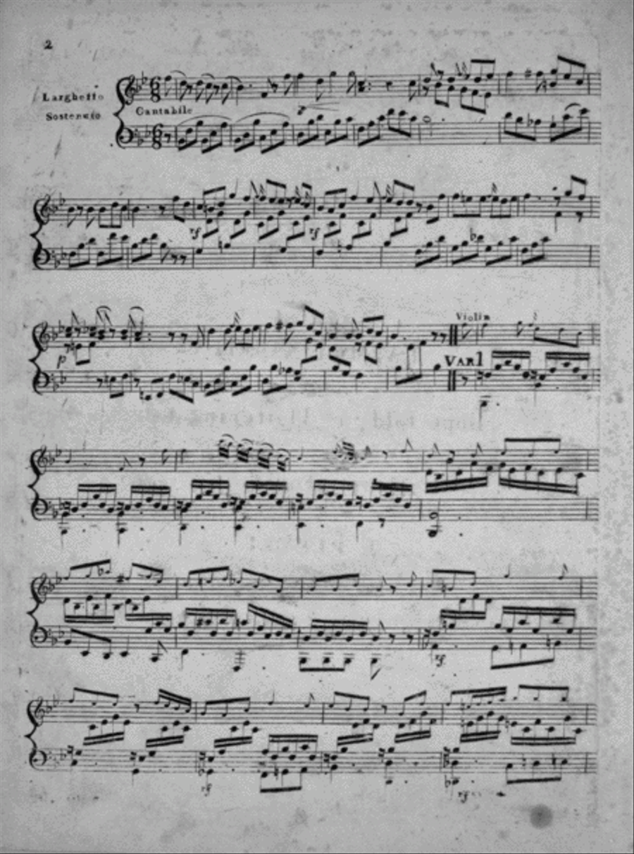 The Favorite Air of La Molinarella, or, Hope Told a Flattering Tale Piano Solo scores gallery preview page 2