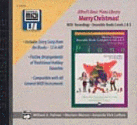 Alfred's Basic Piano Course General MIDI - Christmas Ensembles Levels 2-3