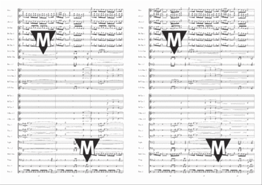 Green Hills Fantasy Concert Band scores gallery preview page 4