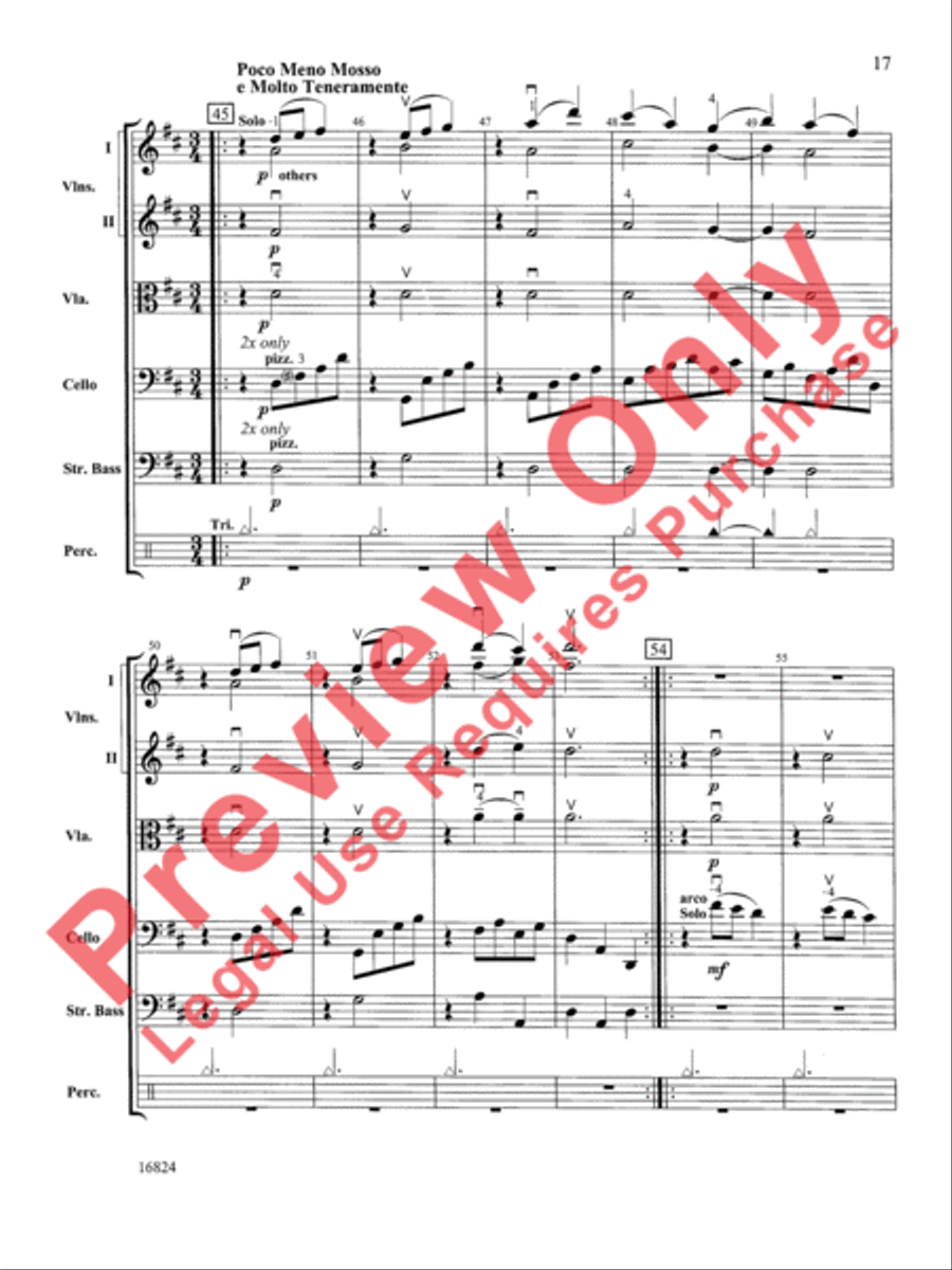 Geometric Dances Geometric Dances String Orchestra scores gallery preview page 18