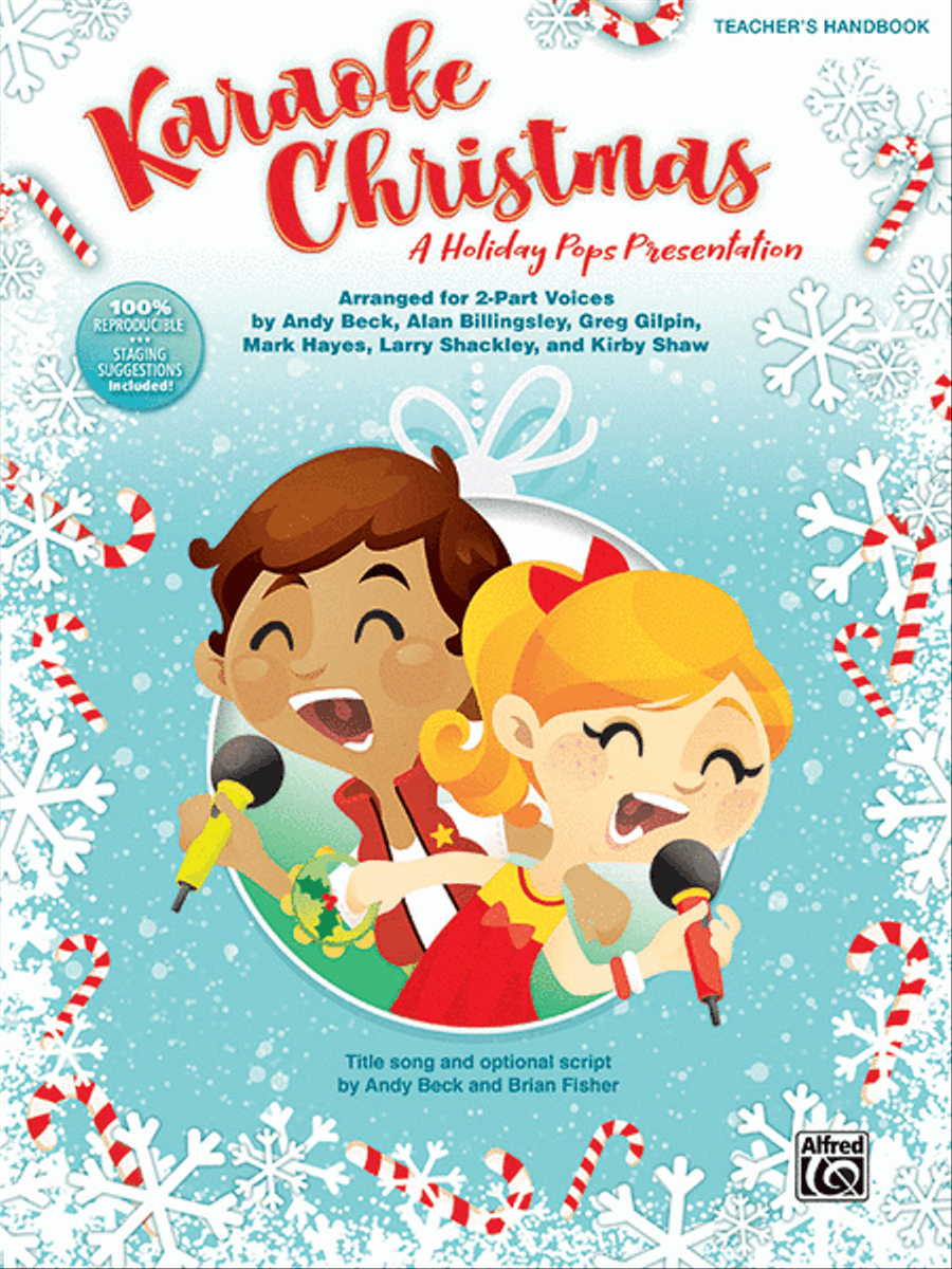 Karaoke Christmas 2-Part scores gallery preview page 1