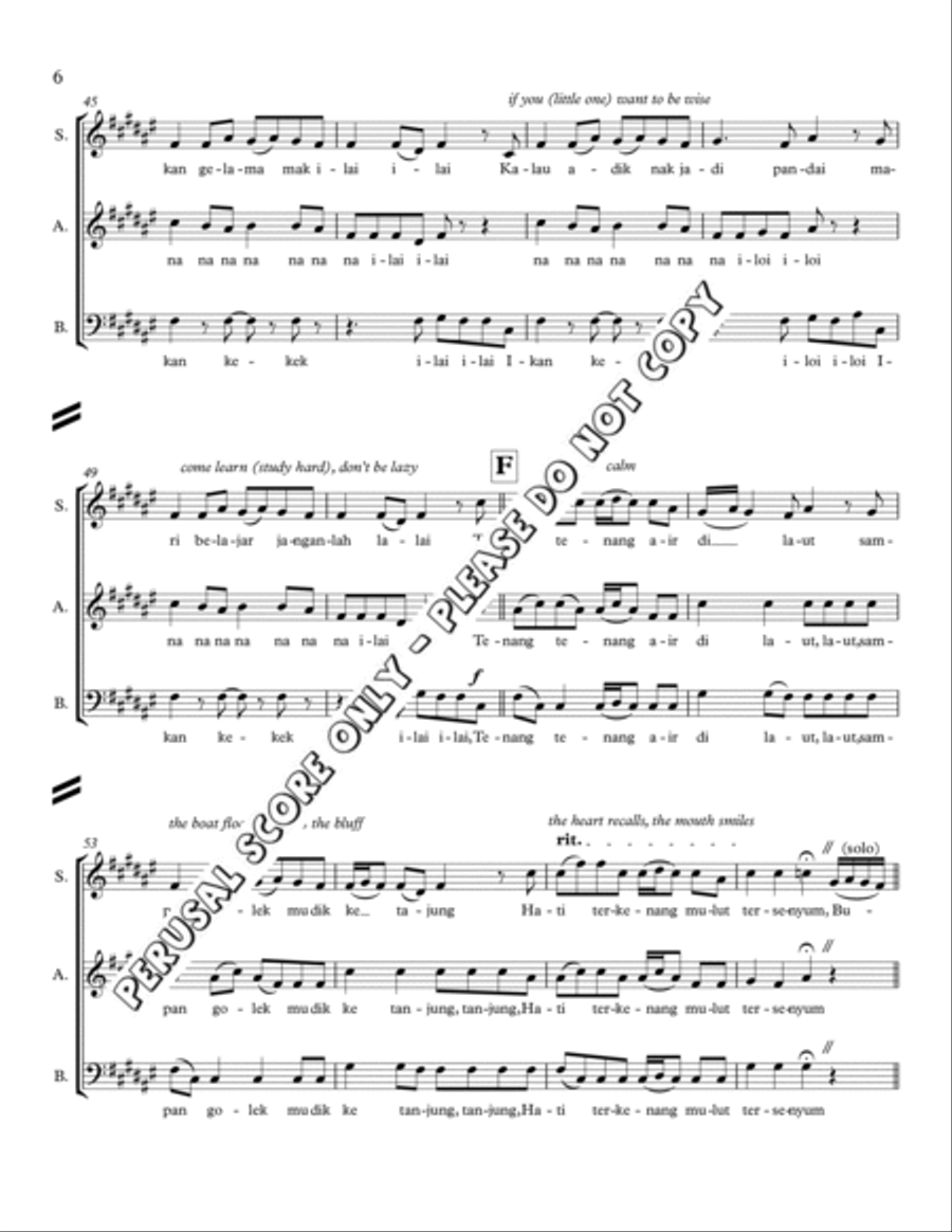 Ikan Kekek - Sab 3-Part scores gallery preview page 6