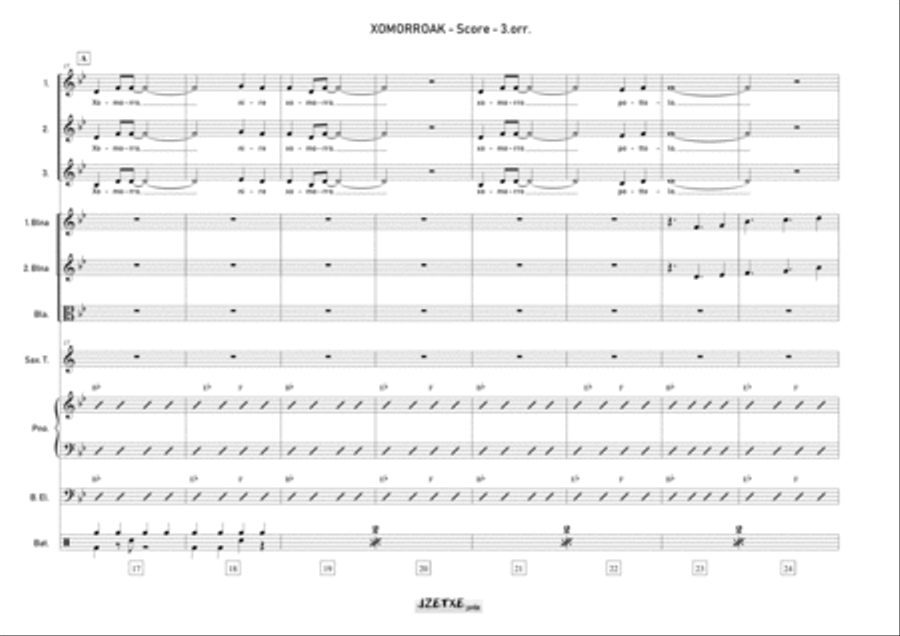 XOMORROAK (Score) Full Orchestra scores gallery preview page 6