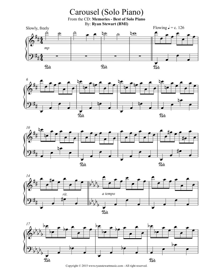 Carousel (Solo Piano) image number null