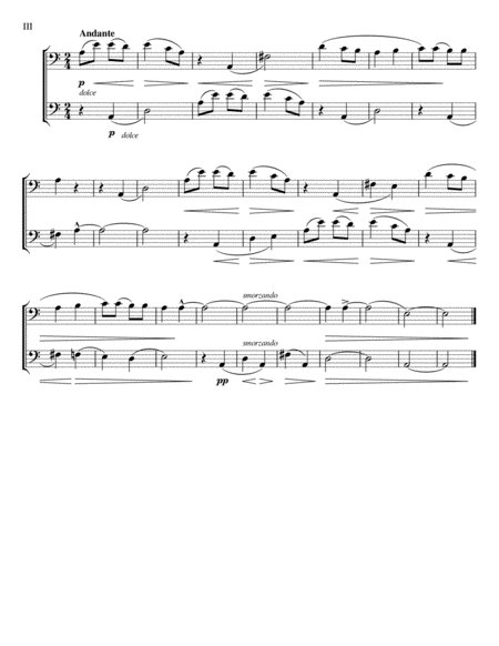 For Children - Book 1 (Trombone Duet) image number null