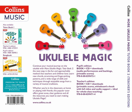 More Ukulele Magic - Tutor Book 2 (Teacher's Book)
