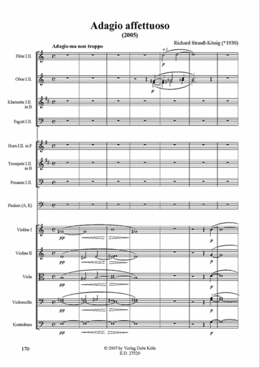 Vier symphonische Sätze für großes Orchester Orchestra scores gallery preview page 5