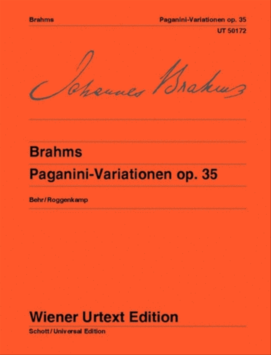 Paganini Variations, Op. 35 Chamber Music scores gallery preview page 1