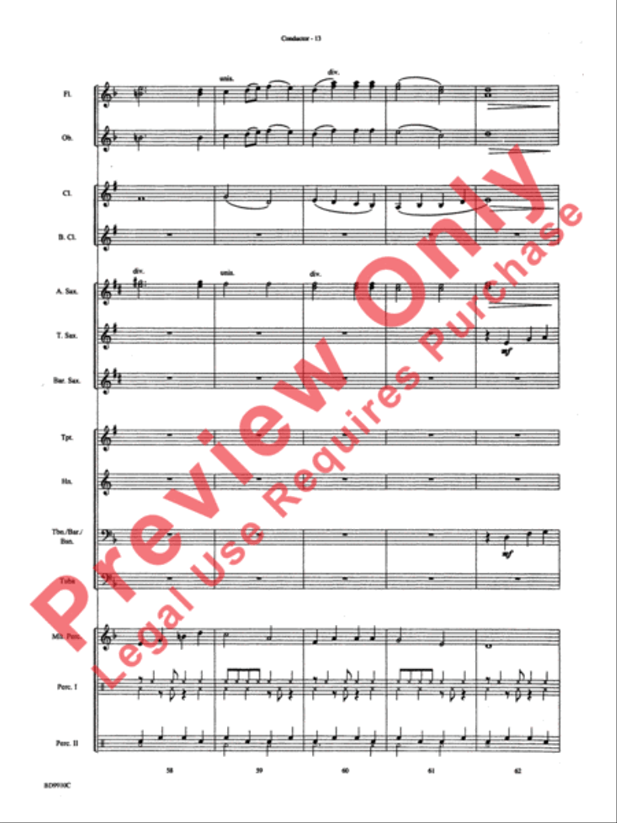 Voodoo Dance Voodoo Dance Concert Band scores gallery preview page 16