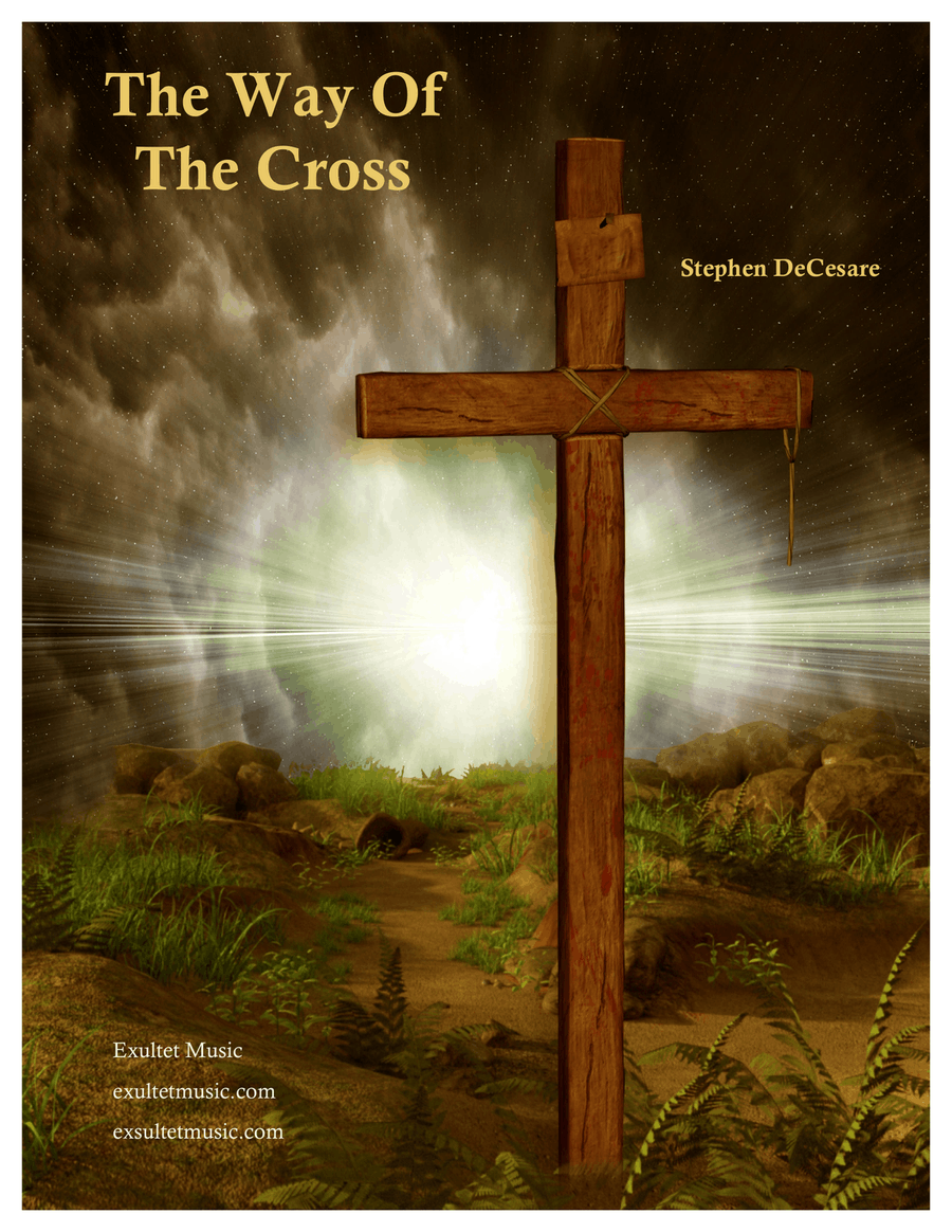 The Way Of The Cross (A Lenten Cantata) (Vocal Score) 4-Part scores gallery preview page 1