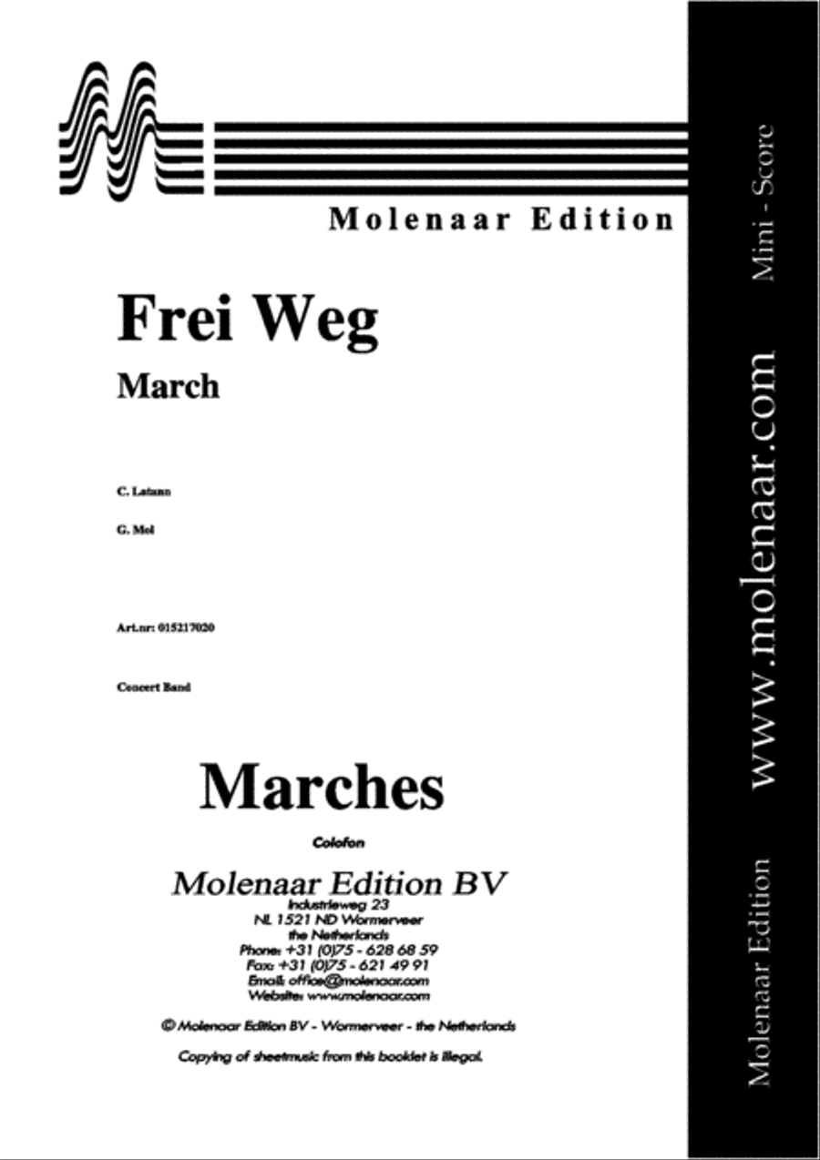 Frei Weg Concert Band scores gallery preview page 2
