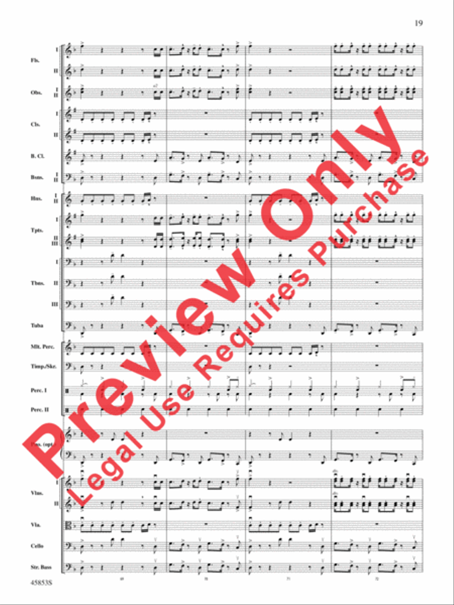 The Best of Bruno Mars Full Orchestra scores gallery preview page 19