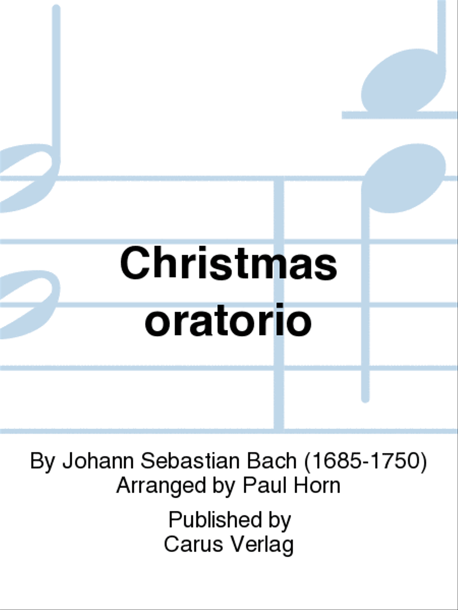 Christmas oratorio (Weihnachtsoratorium, Teile I-III) Double Bass scores gallery preview page 1