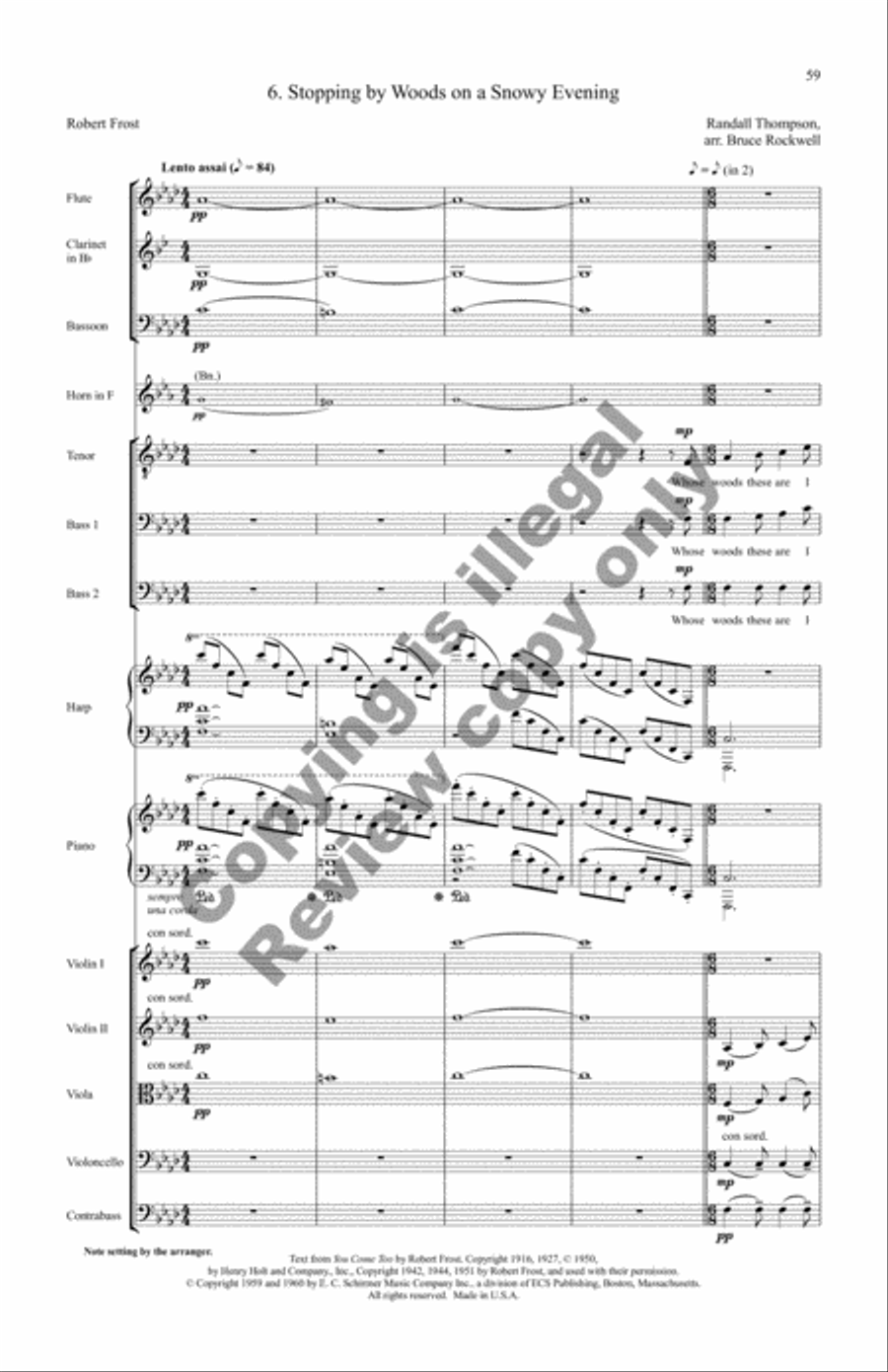 Frostiana (Score) Choir scores gallery preview page 19