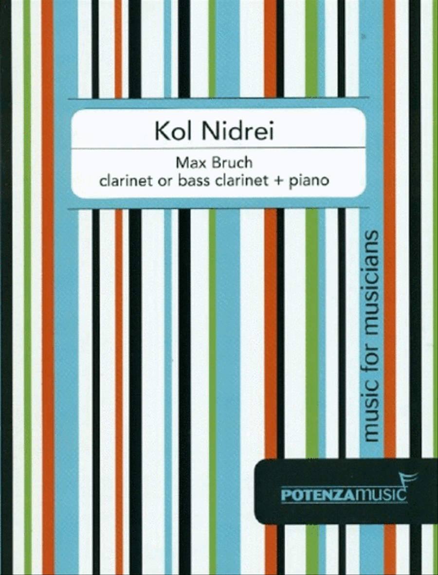 Kol Nidrei Kol Nidrei Bass Clarinet scores gallery preview page 1