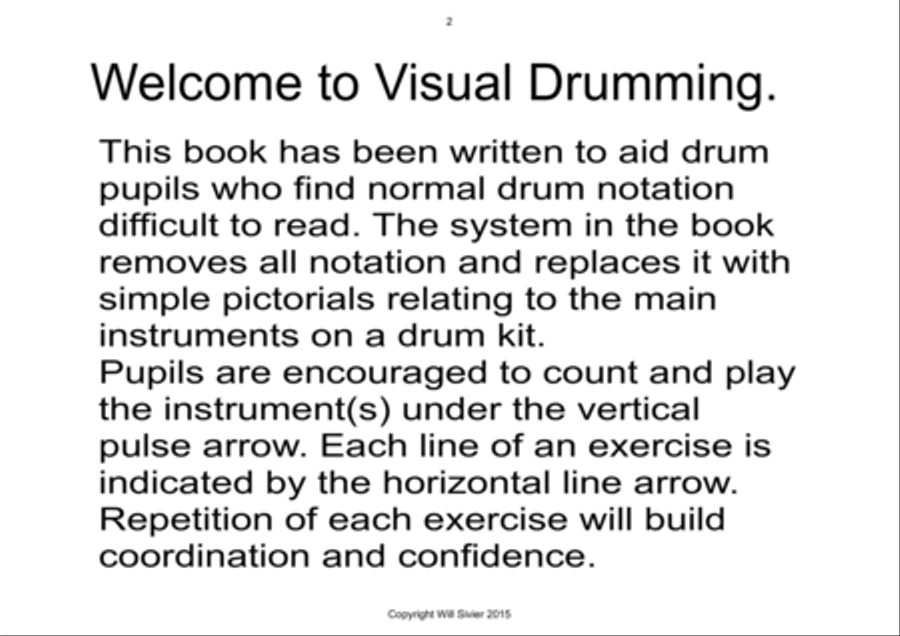 Visual Drumming Drum Set scores gallery preview page 2