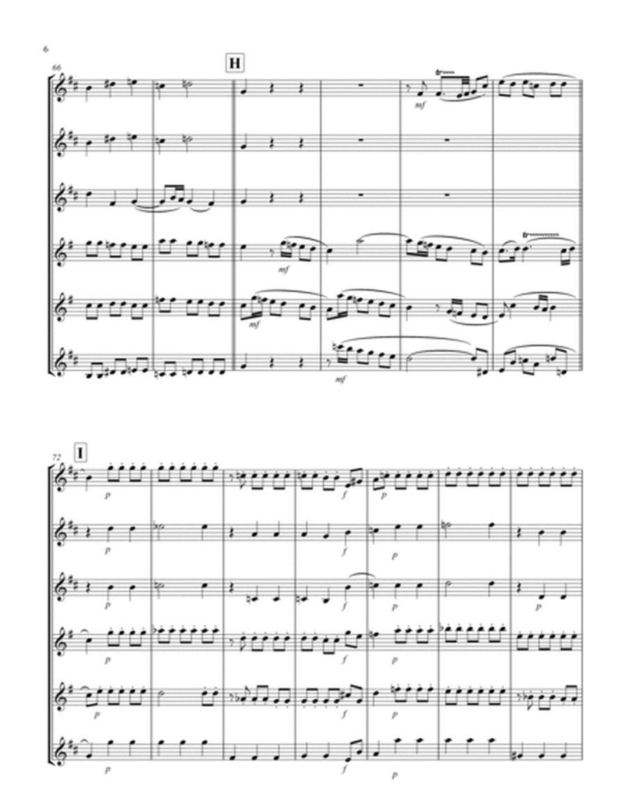 Recordare (from "Requiem") (F) (Saxophone Sextet - 3 Alto, 2 Ten, 1 Bari)
