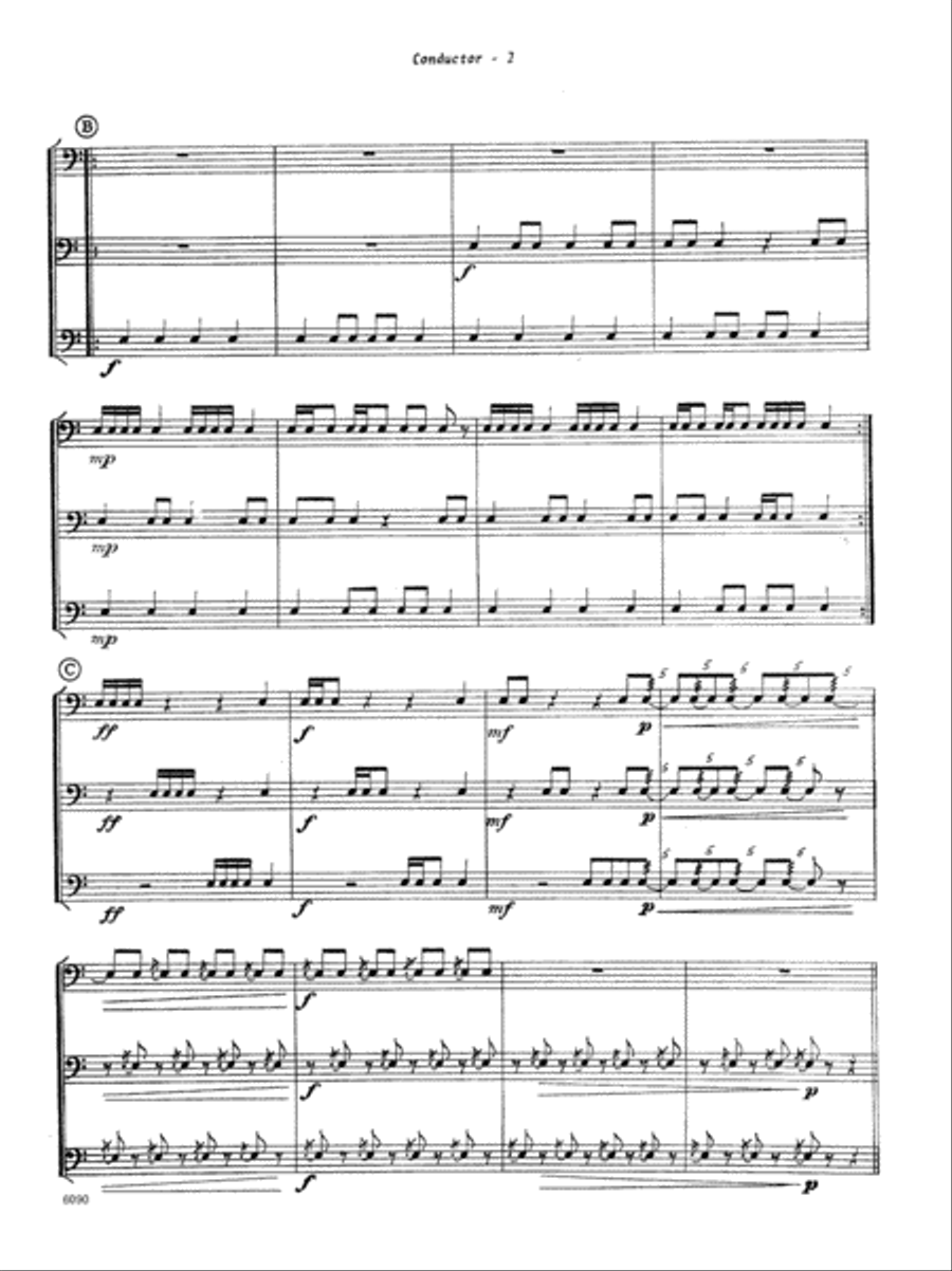 Sonora Percussion scores gallery preview page 3