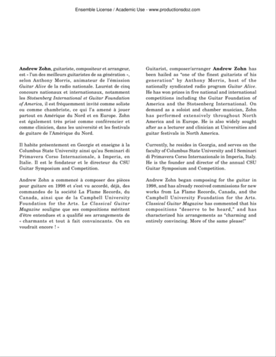 Bourree alla Polacca Bourree alla Polacca Classical Guitar scores gallery preview page 2