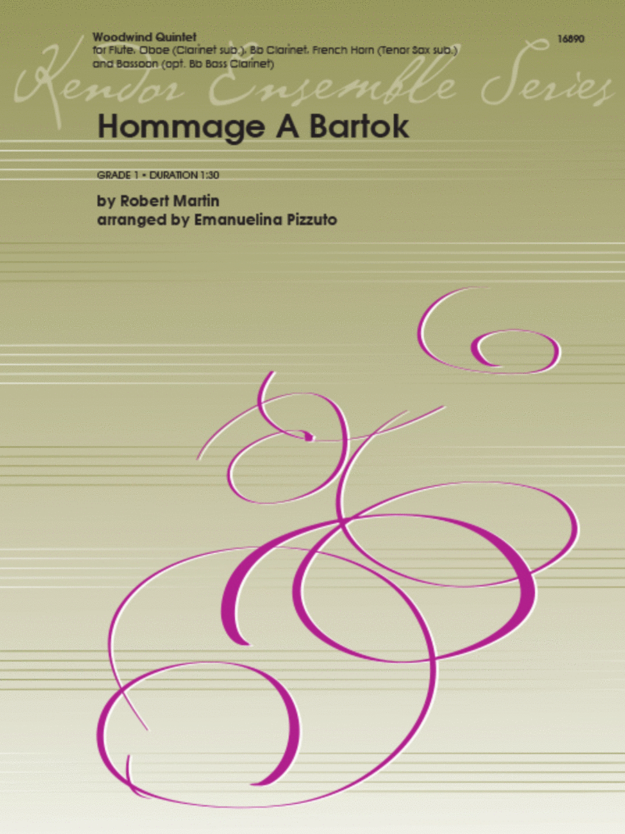 Martin: Hommage A Bartok