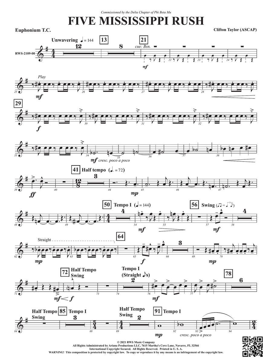 Five Mississippi Rush: Baritone T.C.