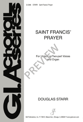 Book cover for Saint Francis’ Prayer