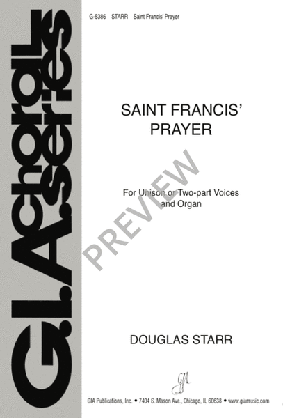 Saint Francis’ Prayer image number null