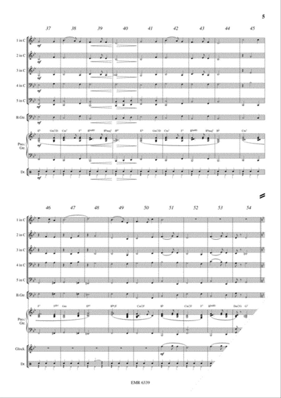 Silent Night Silent Night Concert Band scores gallery preview page 6