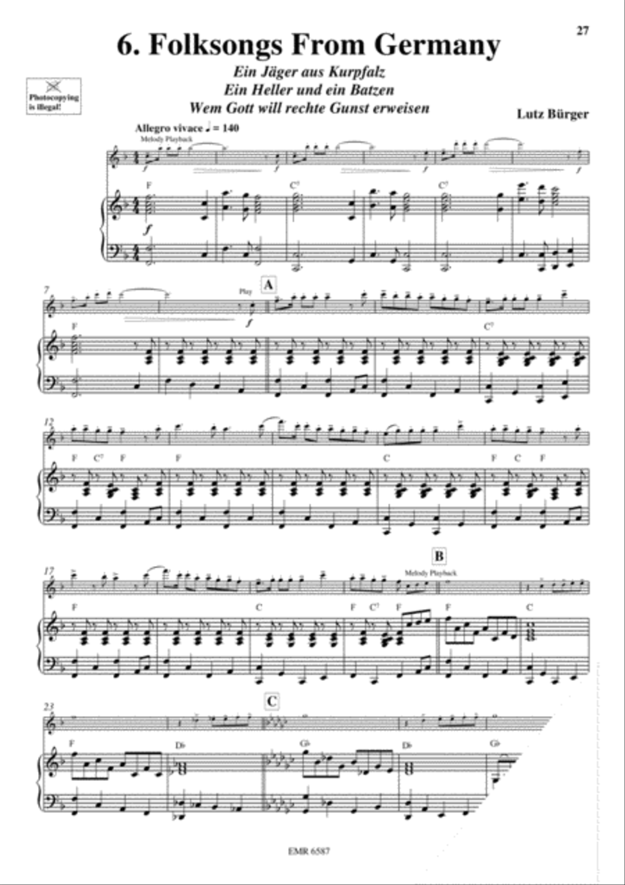 Music for Fun Music for Fun Flute Solo scores gallery preview page 8
