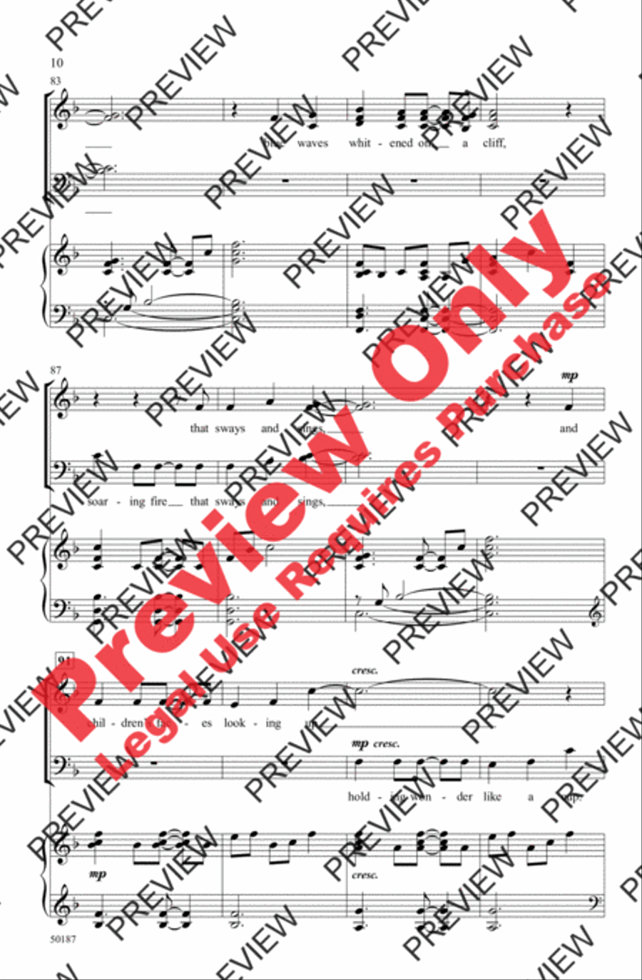 Life Has Loveliness Life Has Loveliness 4-Part scores gallery preview page 10