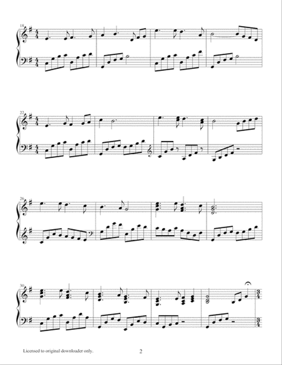 Moon and Memories Harp scores gallery preview page 4
