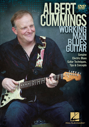 Book cover for Albert Cummings – Working Man Blues Guitar