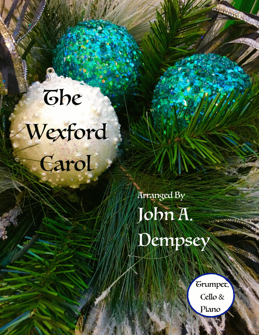 The Wexford Carol (Trio for Trumpet, Cello and Piano) Trumpet Trio scores gallery preview page 1