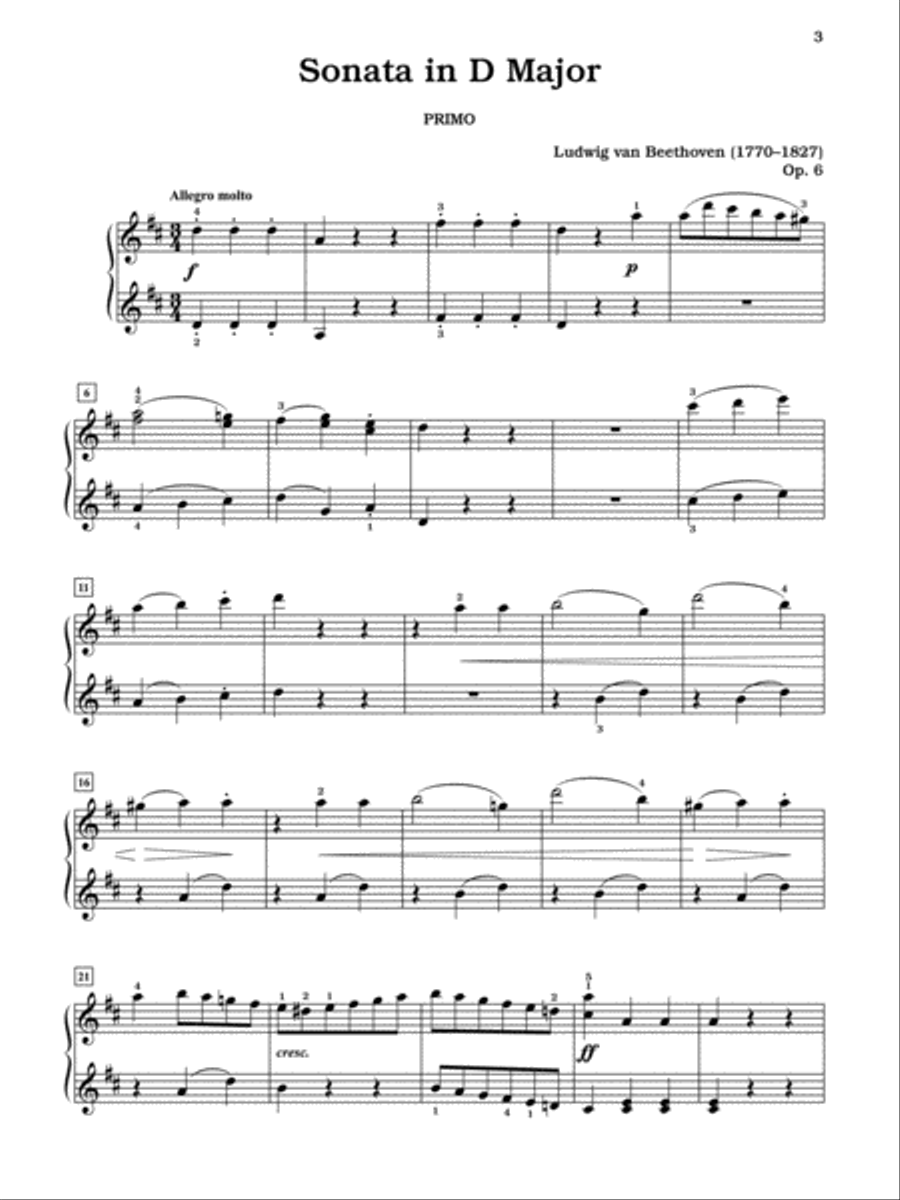 Masterwork Classics Duets, Level 8 Small Ensemble scores gallery preview page 4