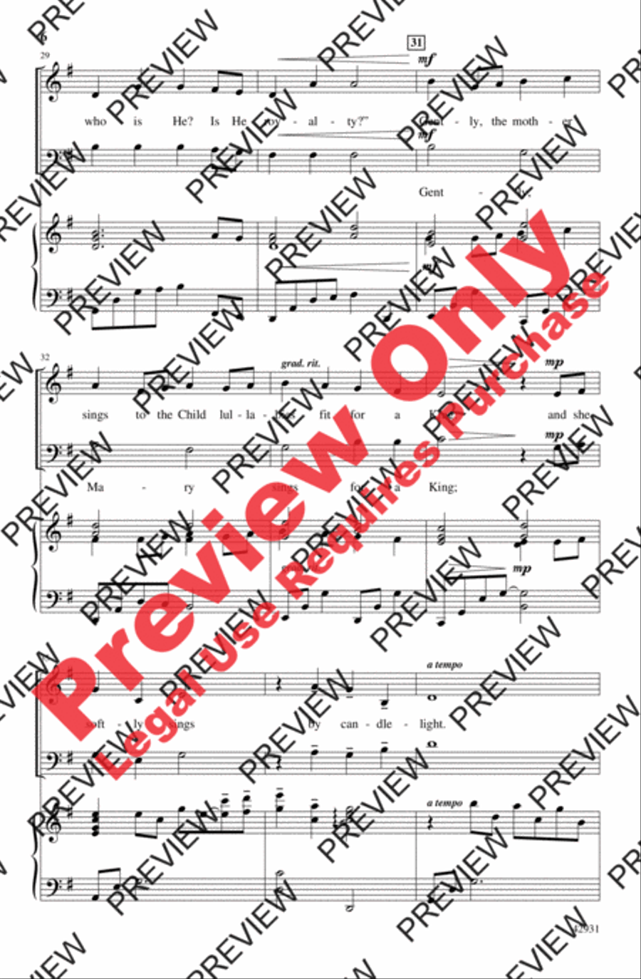 By Candlelight By Candlelight 2-Part scores gallery preview page 6