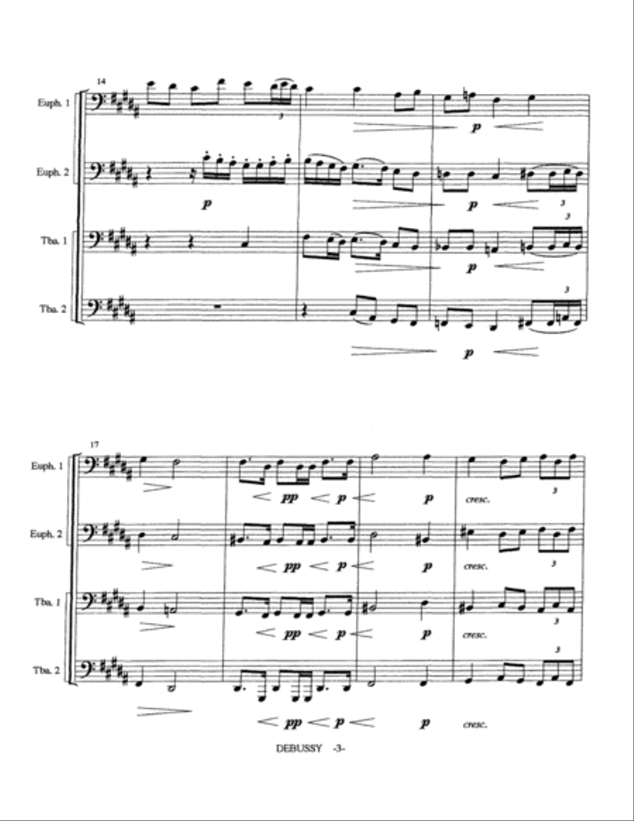 Trois Chansons EETT scores gallery preview page 4