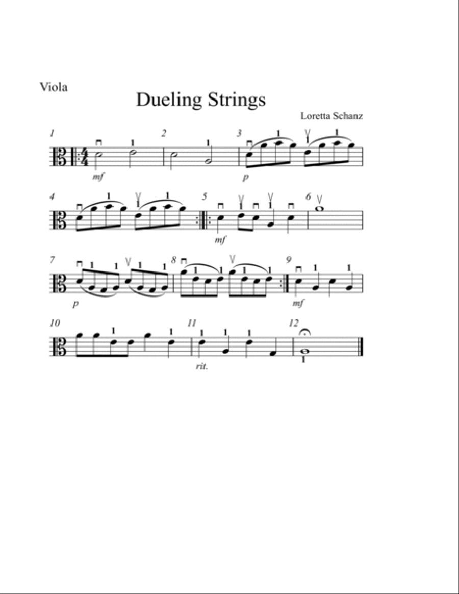 Dueling Strings Dueling Strings String Trio scores gallery preview page 2