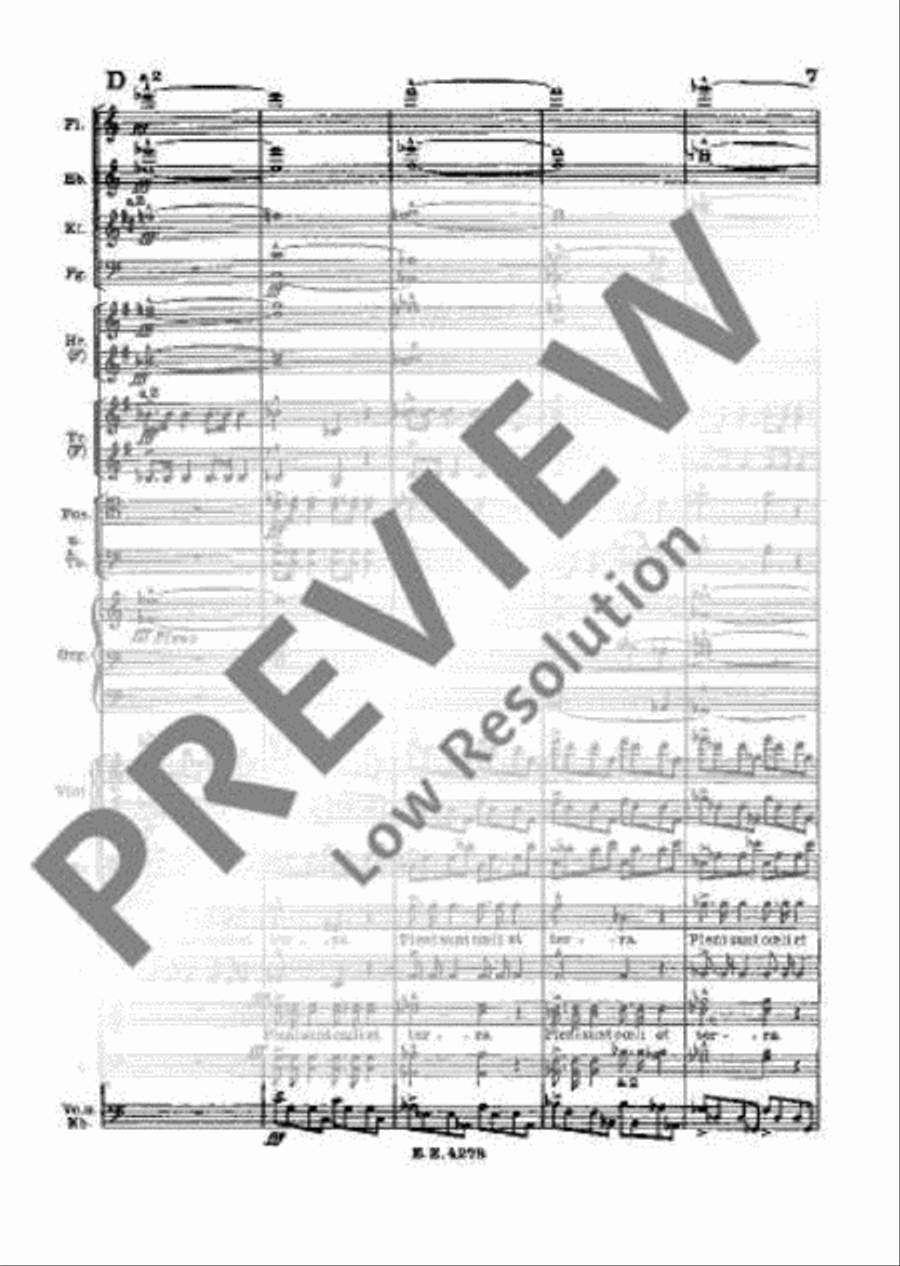 Te Deum Choir scores gallery preview page 16