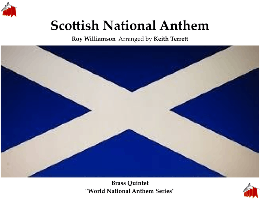 Scottish National Anthem for Brass Quintet Brass Quintet scores gallery preview page 1