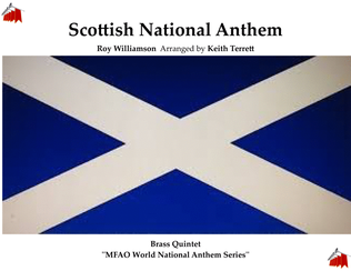 Book cover for Scottish National Anthem for Brass Quintet