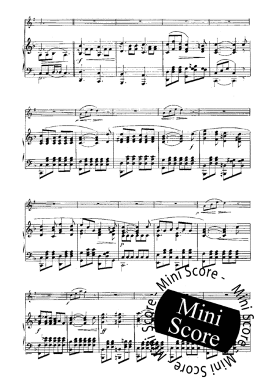 Drink to me Only with Thine Eyes Clarinet scores gallery preview page 5