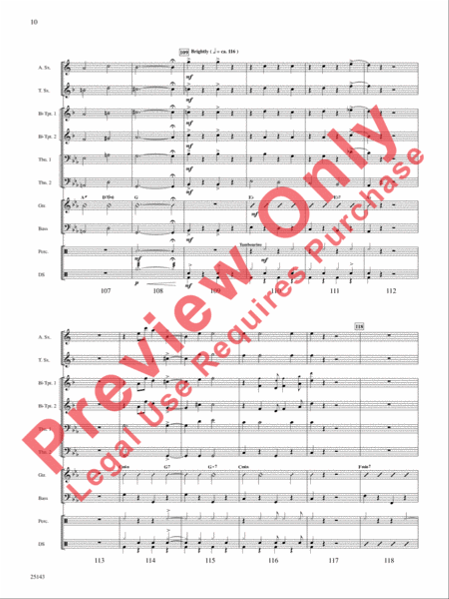 Blow, Gabriel, Blow Blow, Gabriel, Blow Choir scores gallery preview page 11