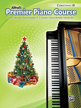Book cover for Premier Piano Course Christmas, Book 2B