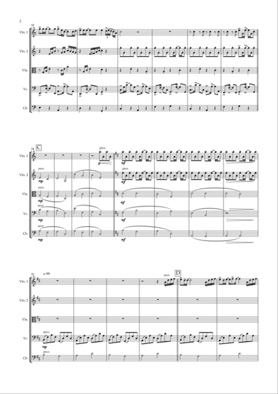 Summer String Quintet scores gallery preview page 2